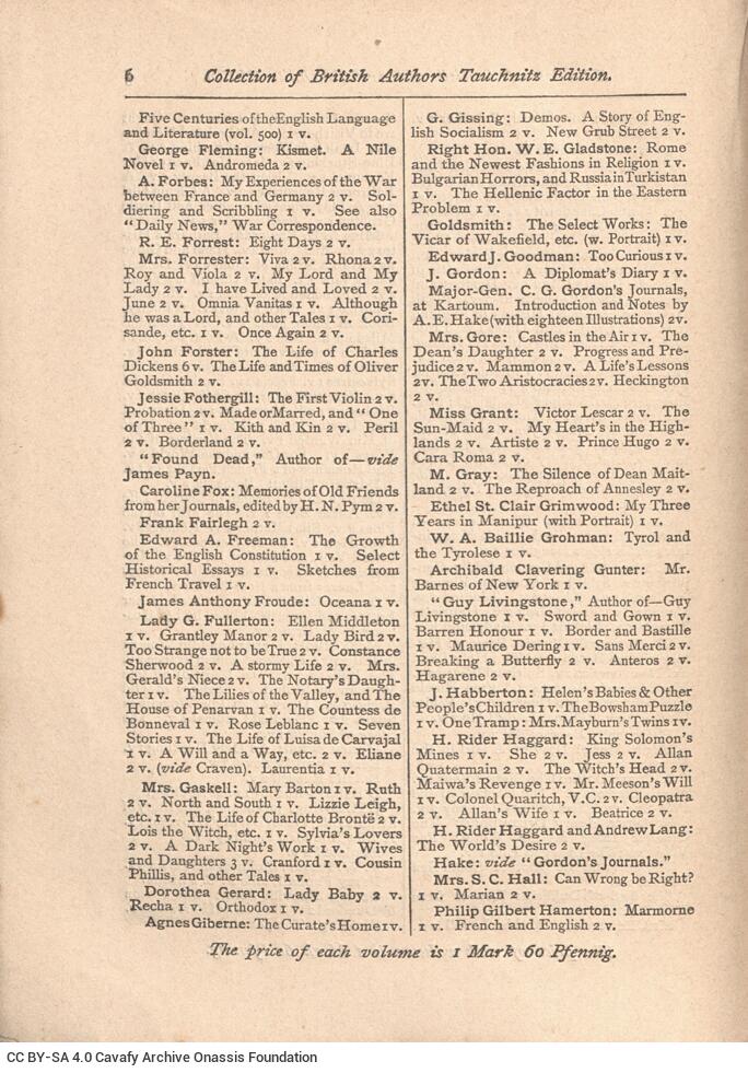 12 x 16.5 cm; [i]-vi p. + 310 p. + 15 appendix p., price of the book “1.60 M” on the spine of the book. P. [i] informatio